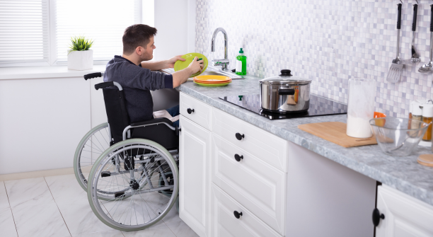 wheelchair countertop